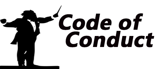 Button: Code of Conduct
